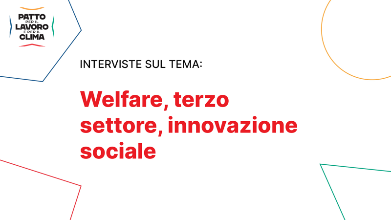 welfare, terzo settore, innovazione sociale